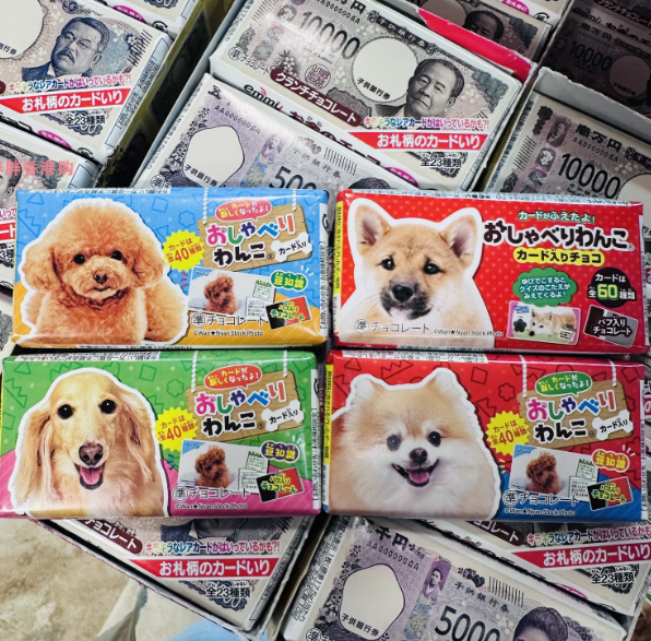 Fun DONKI Cat & Dog Chocolate Treat | Random Pattern Shipped, No Custom Requests